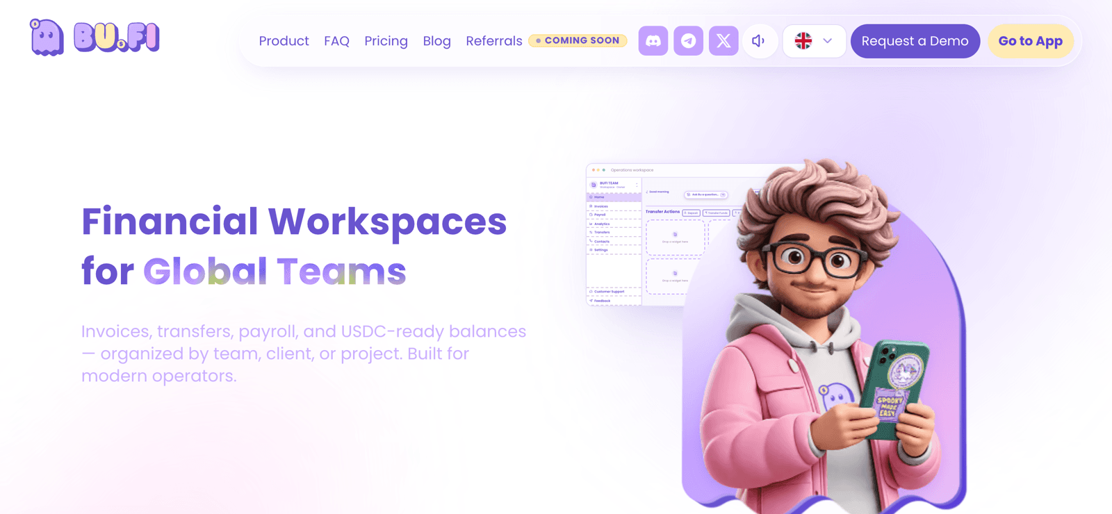 Workspace finanziari per team globali. Il nuovo sito di BUFI.